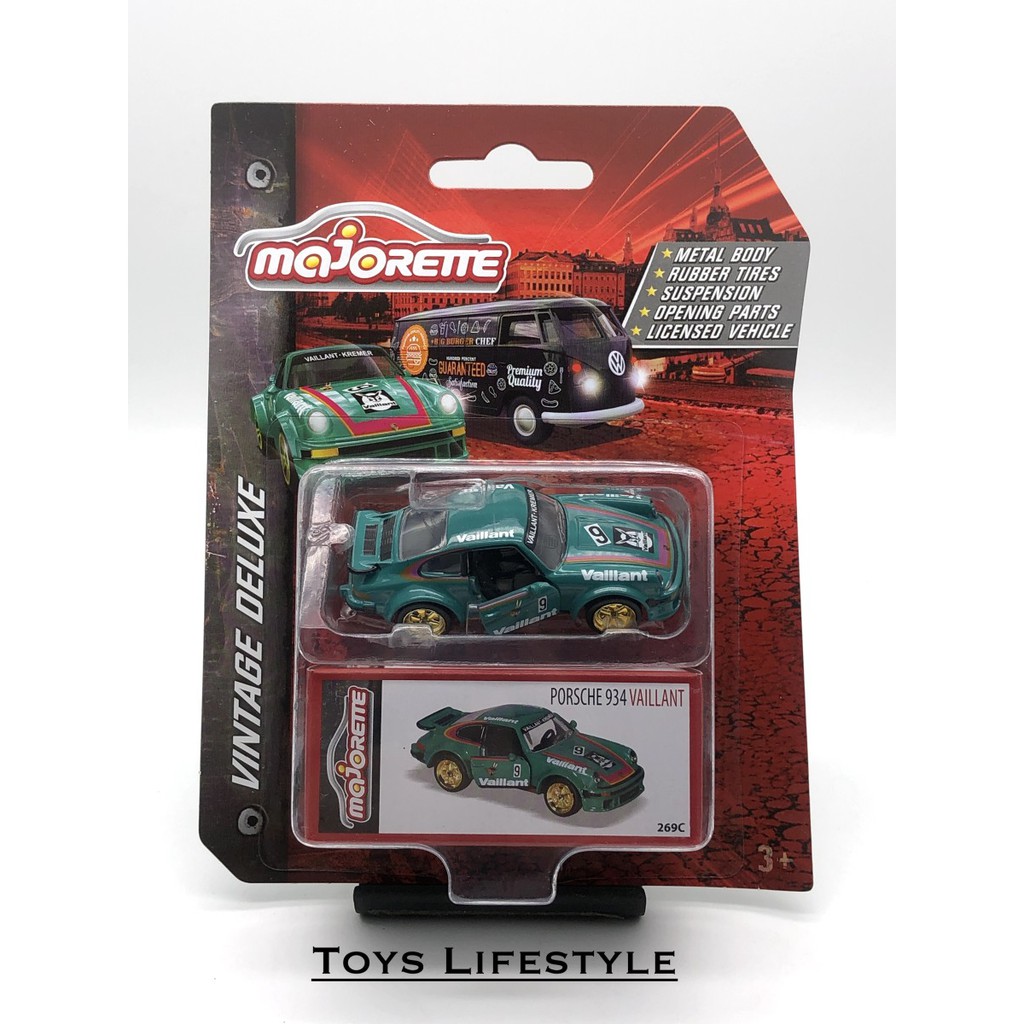Majorette Diecast - Porsche 934 Vaillant Skala 1:64