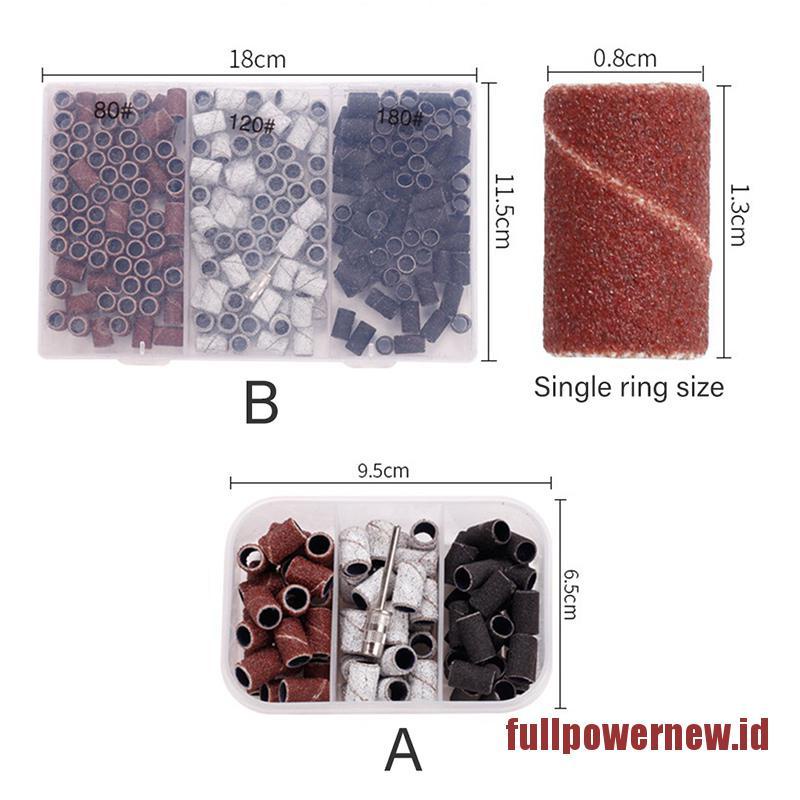 【COD】Nails Silver Holding Drill Bits Sanding Bands Manicure Nail Remover Sanding Cap