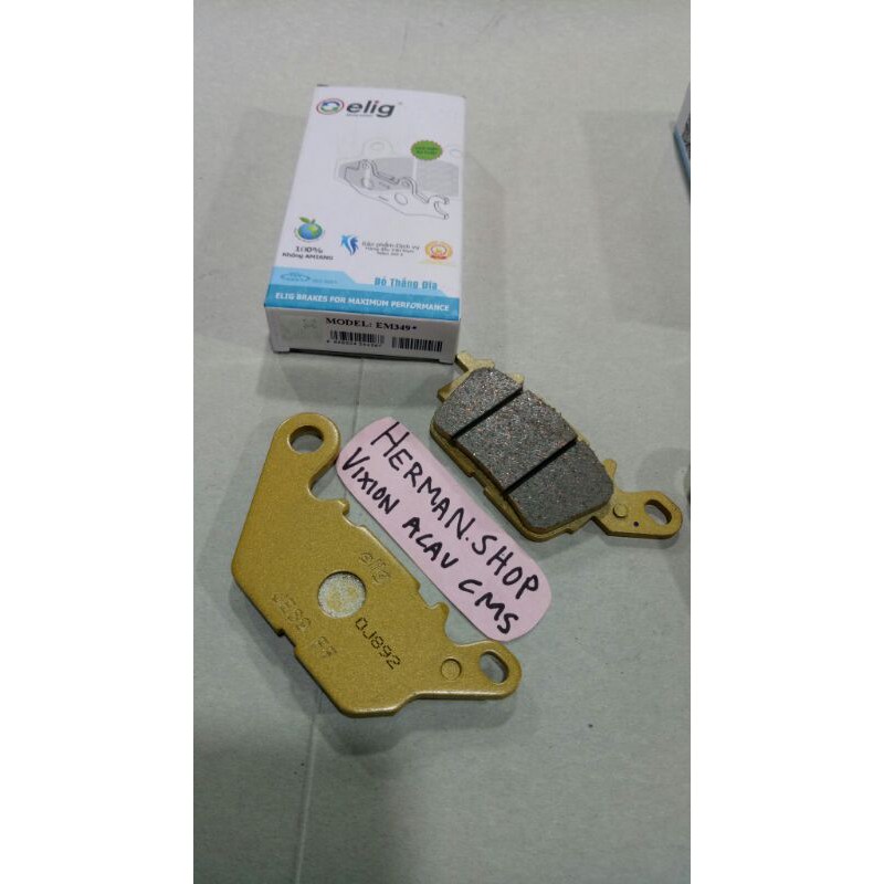 Kampas rem Nmax Elig Depan Belakang / Kampas rem Elig Nmax Depan belakang