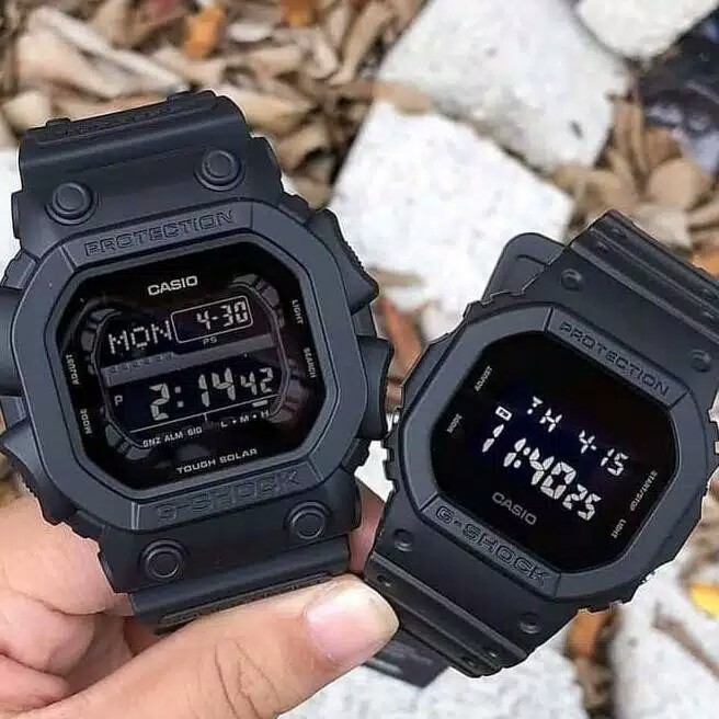 JAM TANGAN COUPLE TERLARIS CASIO G-SHOCK DW 5600 &amp; BABY-G BGD