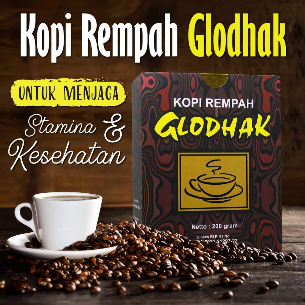 KOPI REMPAH GLODHAK Penambah Stamina Coffee Vitalitas Kopi Herbal