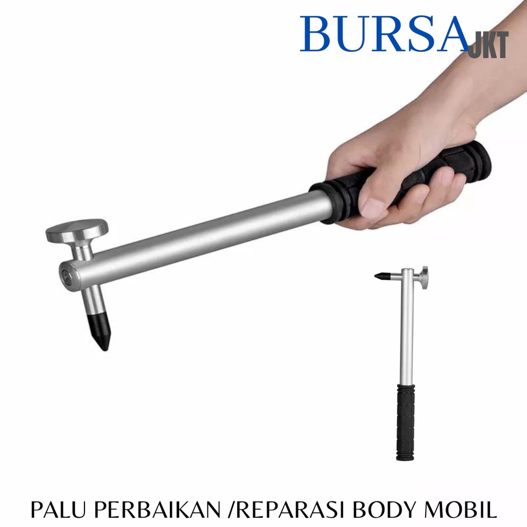 PALU HAMMER PAHAT REPARASI KIT PERBAIKAN PENYOK BODY MOBIL ALUMUNIUM MATA NUT 9IN1