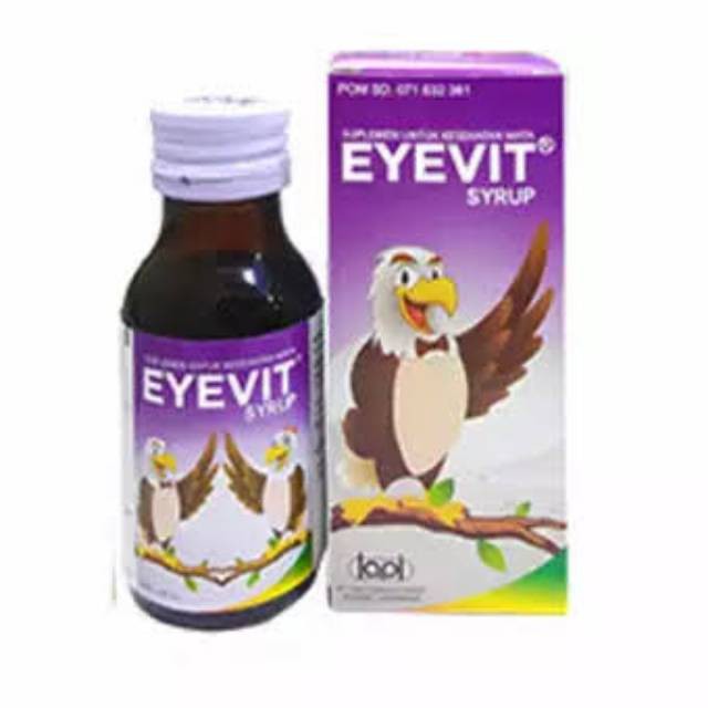 Eyevit Syrup 60 ml Vitamin Kesehatan Mata ORIGINAL-BPOM