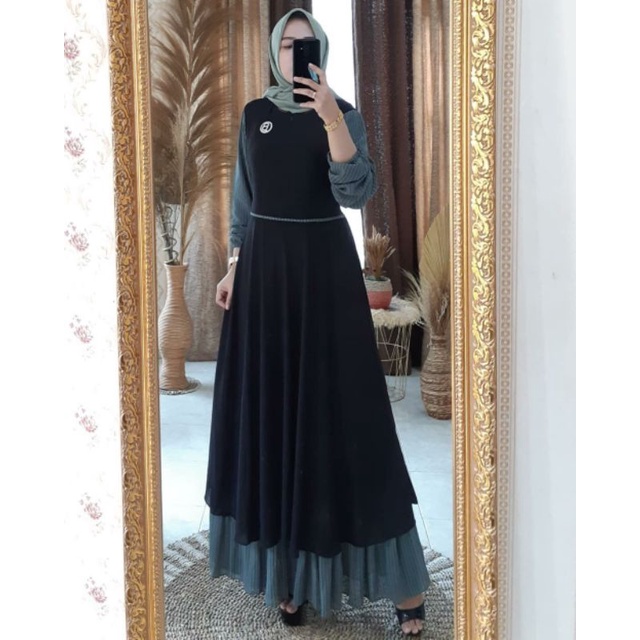 Gamis Ceruty Babydoll Salur id