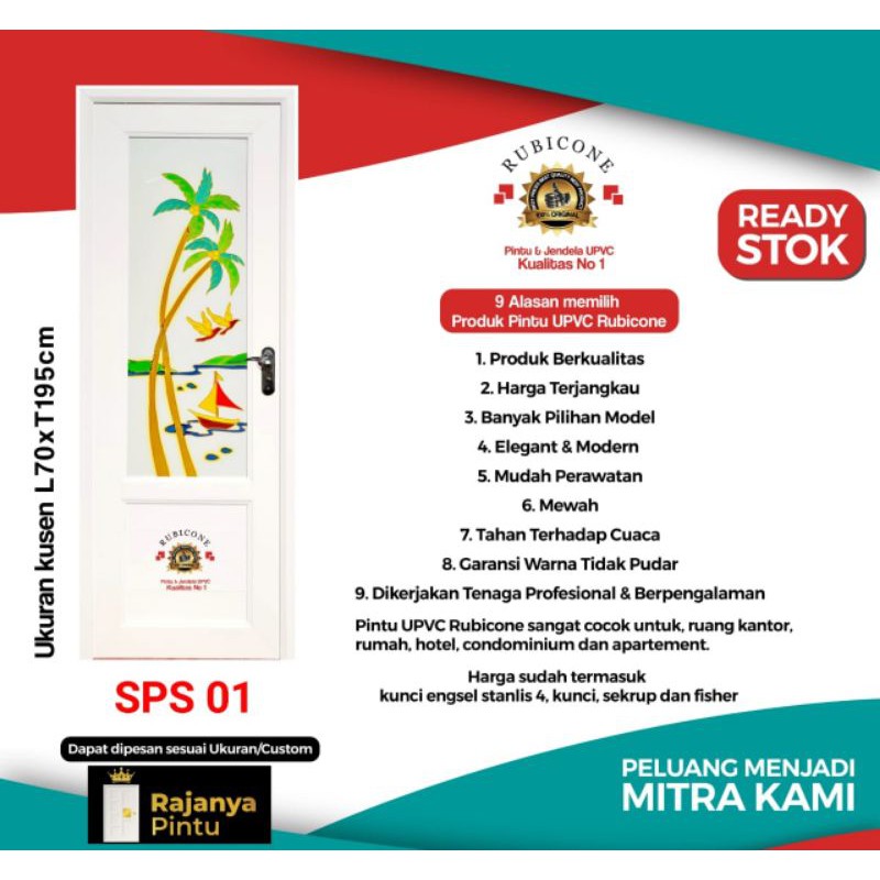 Pintu Upvc Rubicon SPS 01