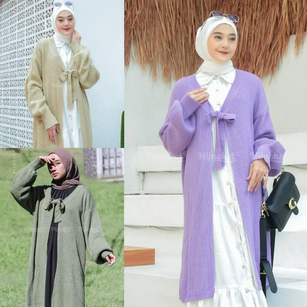 Outer Hijacket Ara Series - Jaket Wanita Muslimah Cardigan