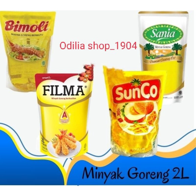 

Minyak goreng Refill kemasan pouch/botol (random)