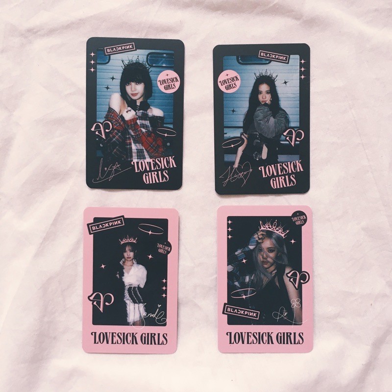 BLACKPINK THE ALBUM MD BENEFIT YG SELECT YGSELECT LOVESICK GIRLS JENNIE ROSE JISOO LISA LIMITED POB