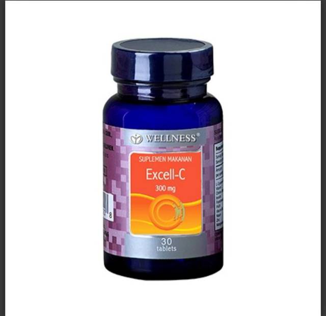 WELLNESS EXCELL-C 300mg 500mg C+ Quercetin  30 60 Tablets vitamin C