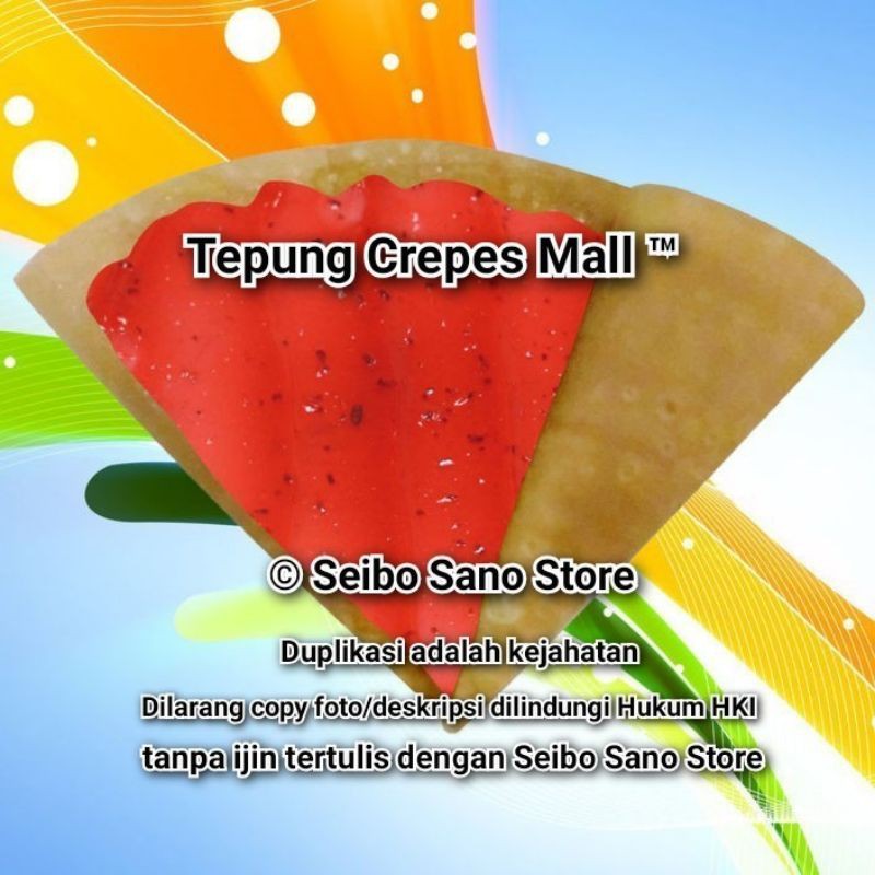 

Tepung Crepes Mall 8 Kilogram