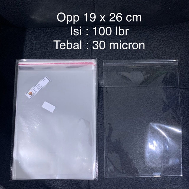 

Plastik opp lem tebal 03 19x26 19 x 26 seal 100 lembar pcs kaca 30 micron undangan bening murah