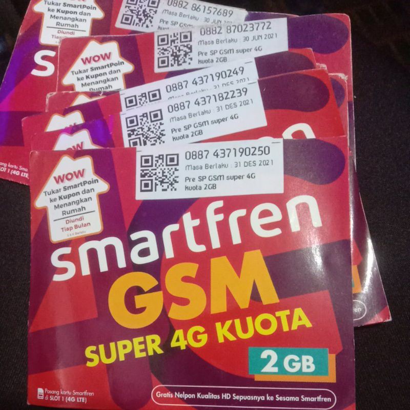kartu paket smartfren 2gb