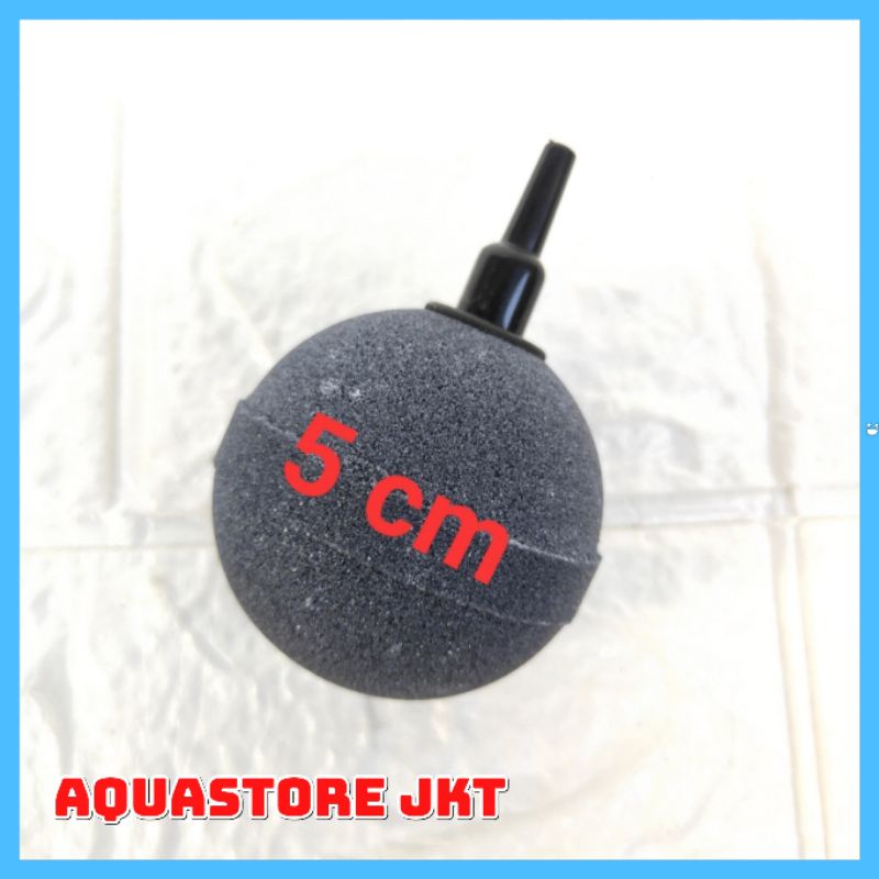 BATU AERATOR BULAT BESAR JUMBO 5CM BATU GELEMBUNG UDARA AQUARIUM