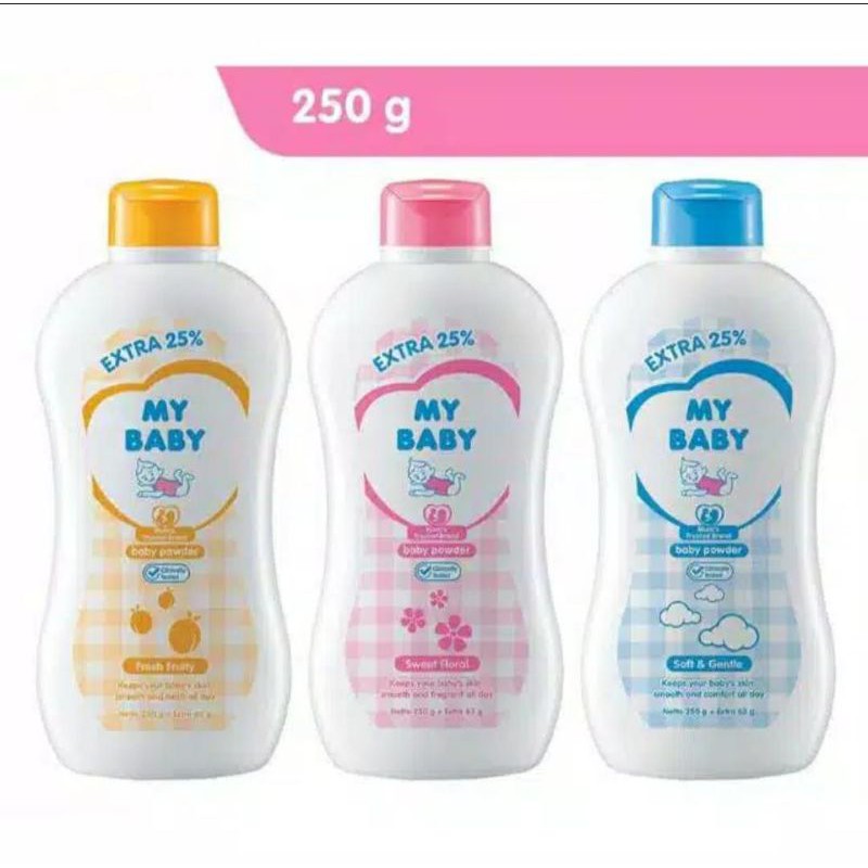 My Baby Powder 250G + 63G / BEDAK BAYI