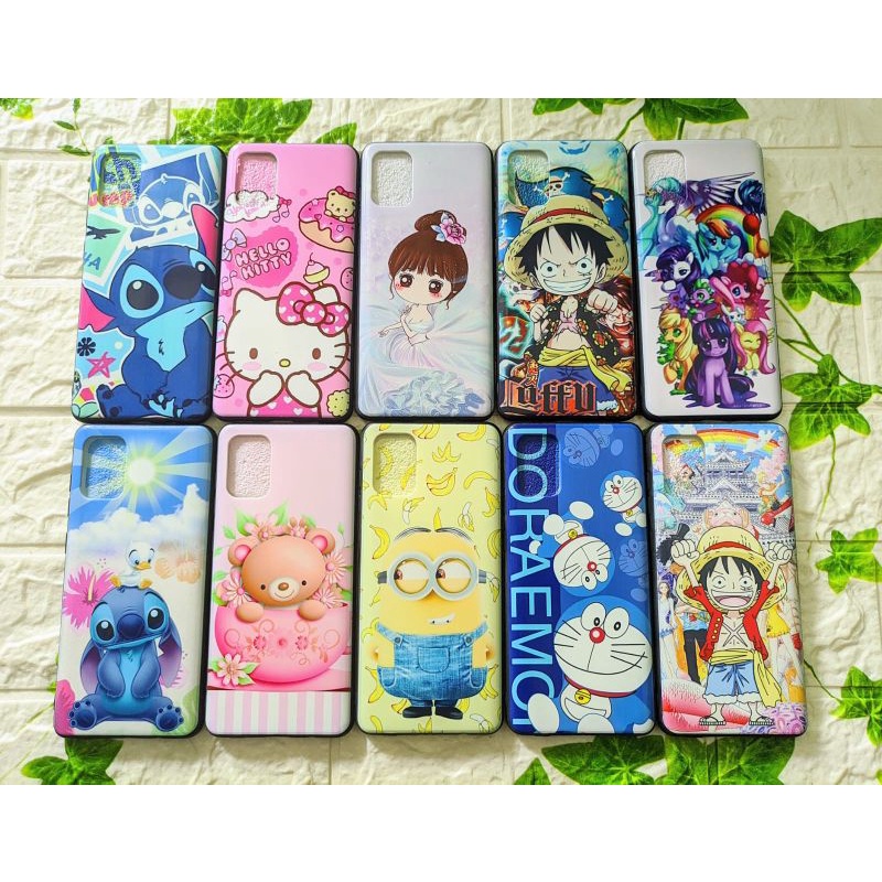 Softcase Casing Samsung J2 Prime Grand Prime G530 A50 A30S A50S Karakter Doraemon