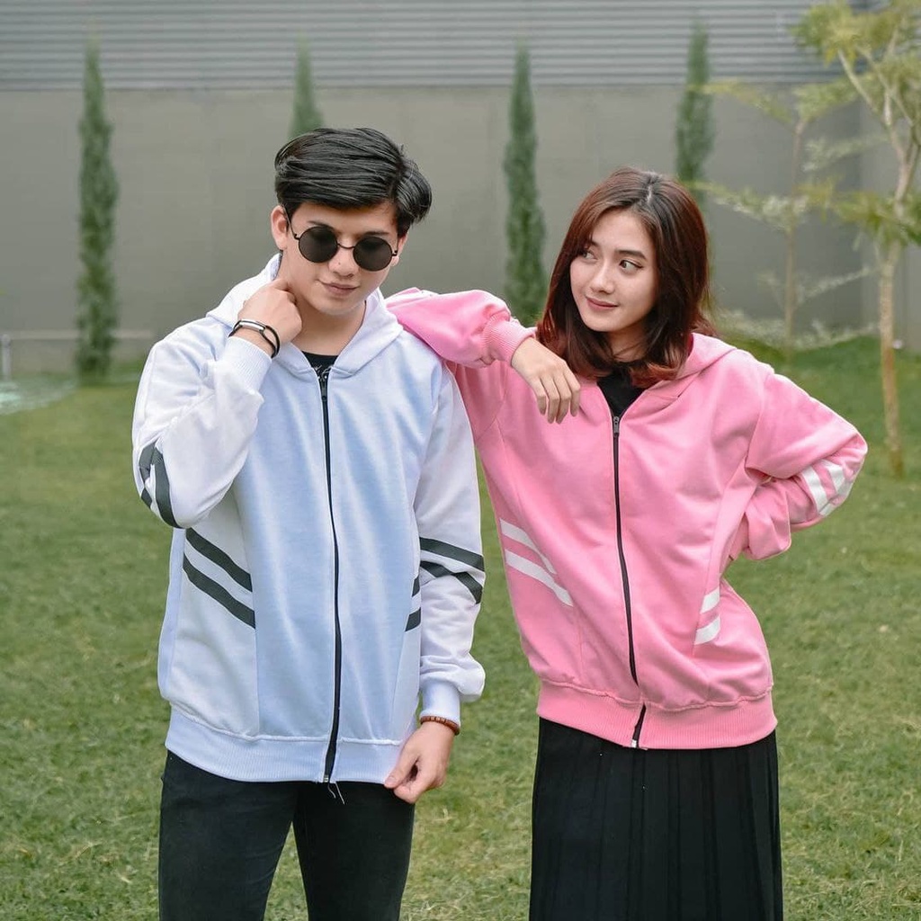 Nara Grosir - Kyo Zipper Hodie l Sweater Pria dan Wanita