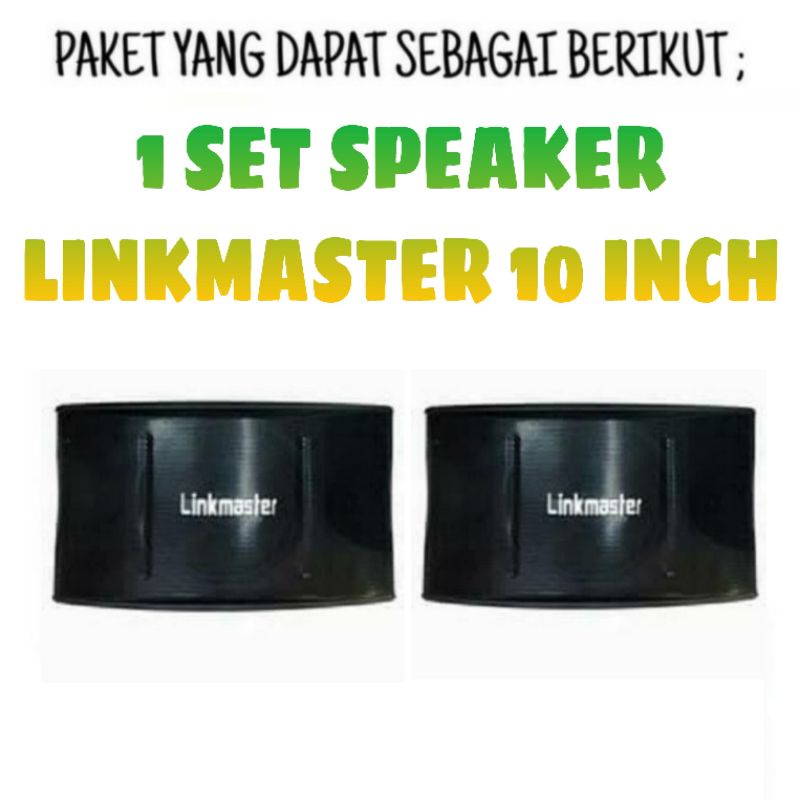 Paket Speaker Linkmaster 10 Inch - Smart Tv Connect Amplifier Karaoke Di Youtube