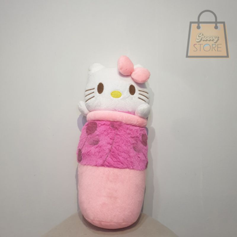 Boneka Guling Gentong Hello Kitty