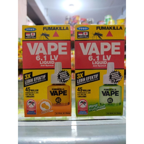 FUMAKILLA VAPE ANTI NYAMUK CAIR REFIL 45ML