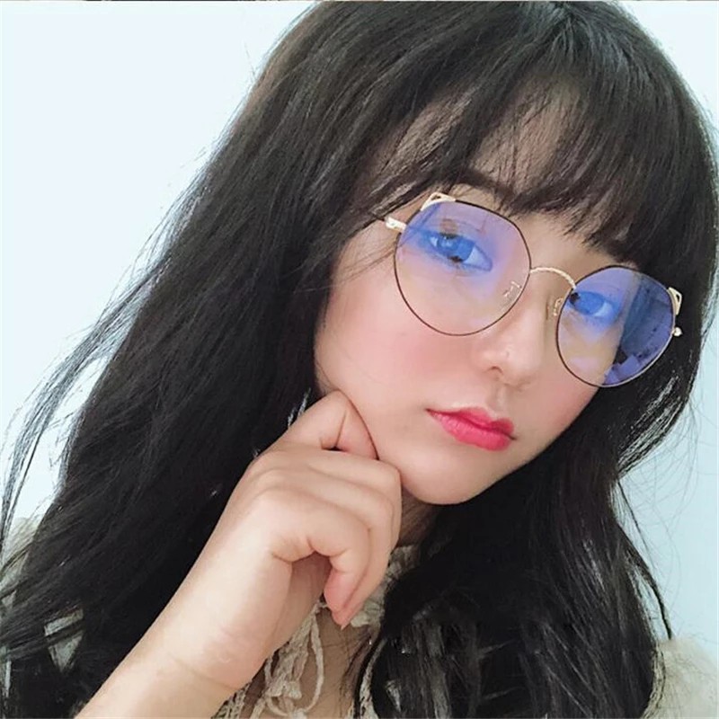 Kacamata fashion Anti Sinar Biru Radiasi Komputer Kacamata Membaca Eyeglasses Kacamata Antiradiasi