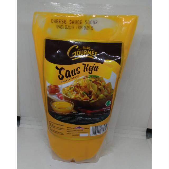 

Saus Keju "Euro Gourment" berat - 500 Gram