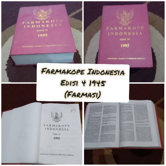 Jual Buku Farmakope Indonesia Edisi 4 | Shopee Indonesia