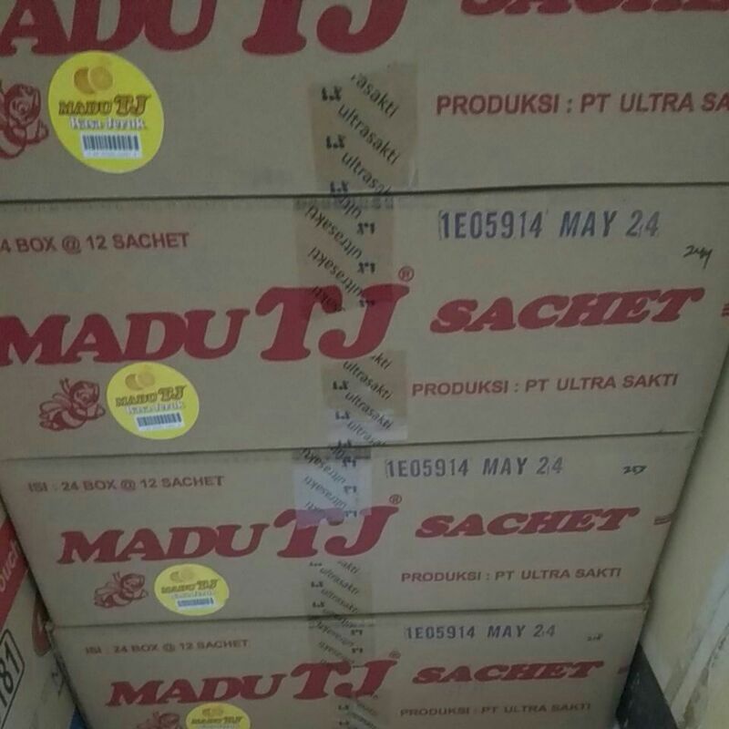 

MADU TJ SASET /KARTON Varian ORIGINAL, JERUK DAN STRAWBERRY