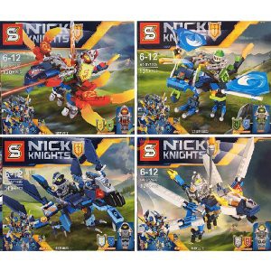 Lego Nexo Knight SY 748 SY748 Nick Knight   Kendaraan  4 in 1  Bagus
