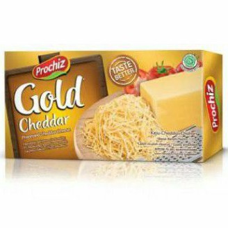 

Prochiz GOLD Cheddar Keju Cheese Olahan 170gr