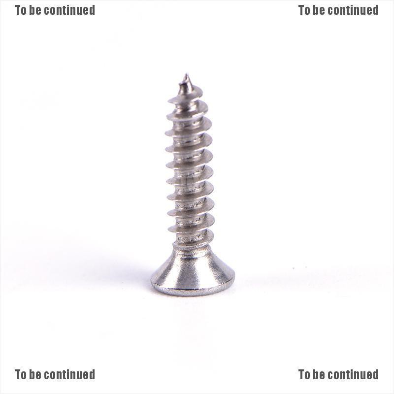 {WhIte} 50PCS M3 stainless steel  screw cross recessed phillips round pan head screw