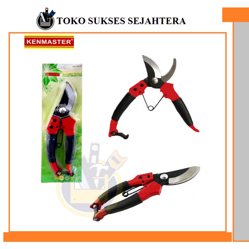 KENMASTER K800 Gunting Dahan / Prunning shears Gunting Tanaman Alat Potong Dahan Ranting Tanaman Bunga Gunting Dahan Bonsai