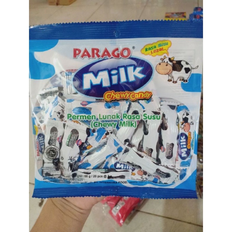 

permen susu Parago chewy 1 pak isi 20butir