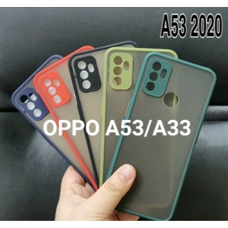 SLIKON/CASE CASING AERO OPPO A53/A33 TERBARU+PELINDUNG CAMERA BELAKANG