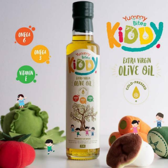 Casa di oliva evoo for kids / Yummy Bites Kiddy EVOO minyak zaitun untuk bayi MPASI