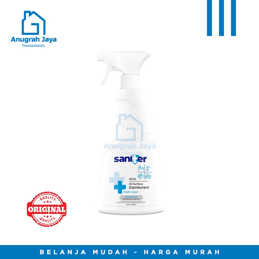 Jual Saniter All Surface Bottle Spray 450 Ml | Shopee Indonesia