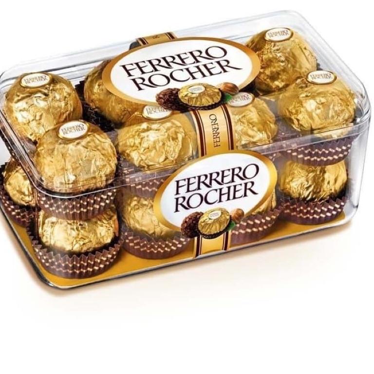 

Ready.. Ferrero Rocher Chocolate T16 | Halal Cokelat Ferero Rocher isi 16 pcs 8C9