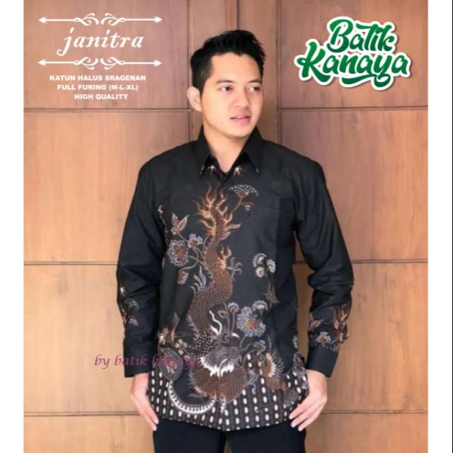 JANITRA Baju Batik Full Furing Bahan Katun PREMIUM