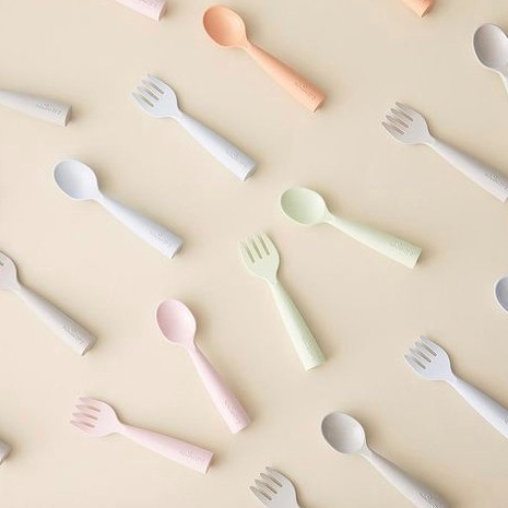 My First Cutlery Miniware - Peralatan Makan MPASI Sendok Garpu Bayi &amp; Anak Spoon Fork Baby Kids Mini