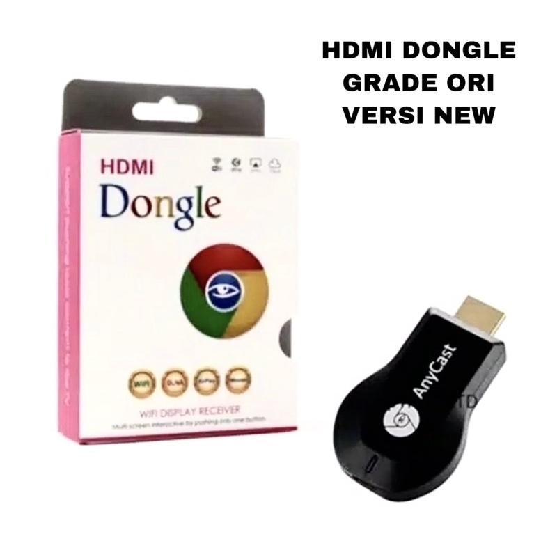 HDMI DONGLE ANYCAST KUALITAS GRADE A DARI HP KE TV HDMI