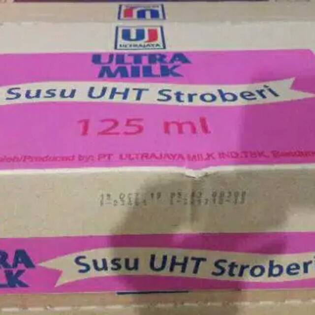 

Susu Ultramilk 125 ml isi 40 pcs rasa coklat/ stroberi