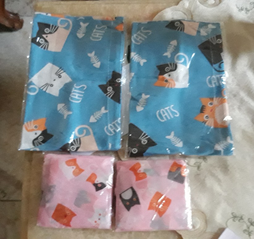 Pouch / Pouch Serut / Souvenir / Serba Guna / Motif Bunga / Binatang / Animal / Eco Friendly Uk. L