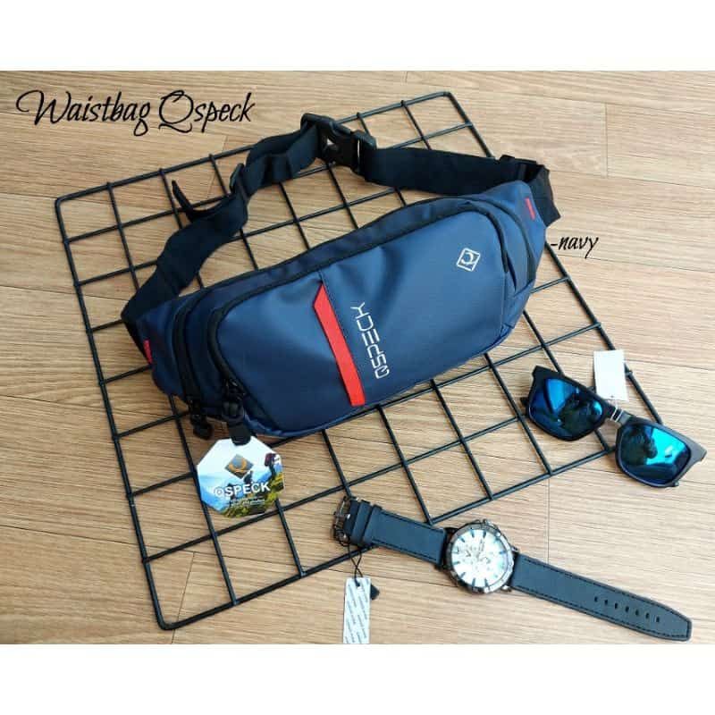 TAS QSPECK TAS SELEMPANG QSPECK WAISTBAG QSPECK WATERPROOF