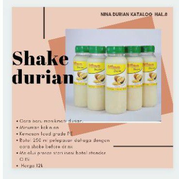 

shake durian