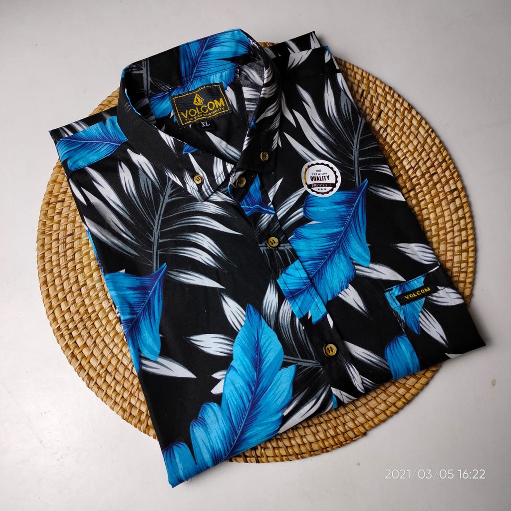 KEMEJA MOTIF SURFING PRIA LENGAN PENDEK | HEM SURVING | KEMEJA SURFING DISTRO MURAH | GROSIR KEMEJA SURFING