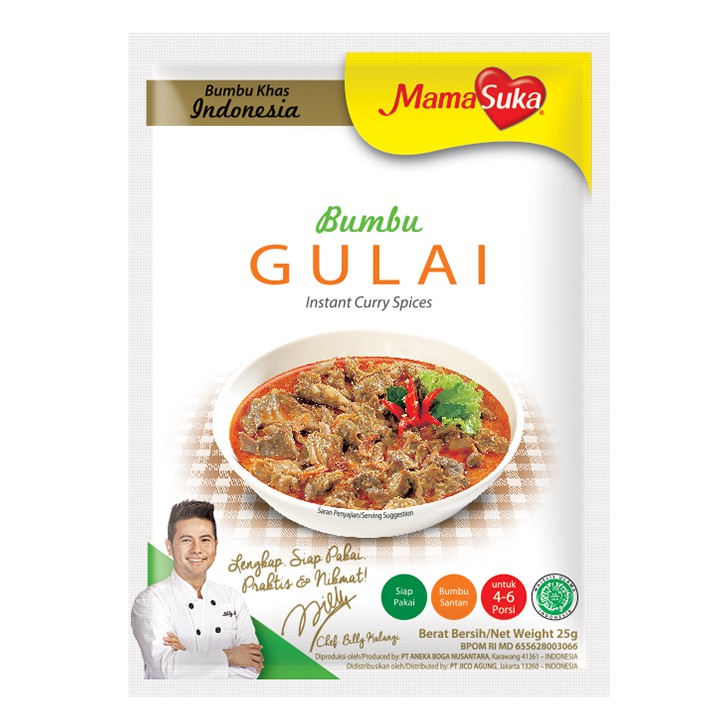 

MamaSuka Bumbu Gulai 25 gr