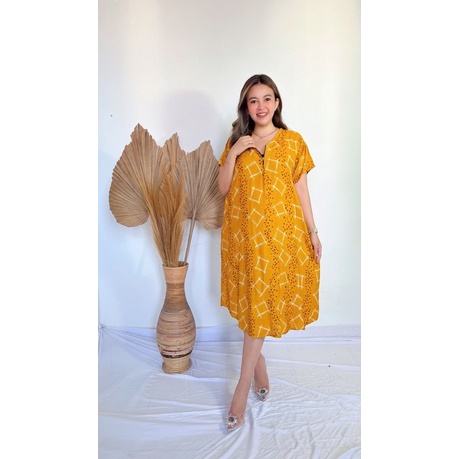 Daster Bali Busui-BSI - BOXLIN MUSTARD