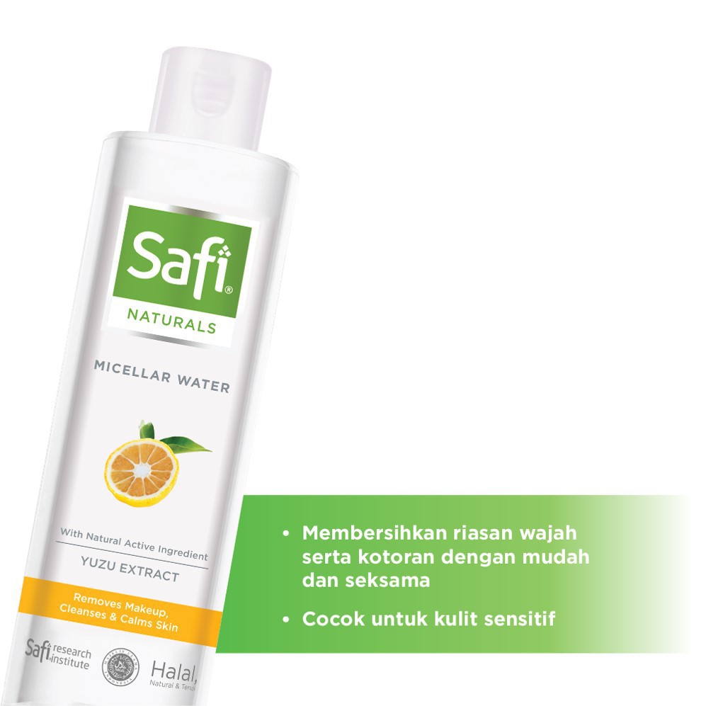 ★ BB ★ SAFI Naturals Micellar Water 100ml | SAFI Naturals Micellar Water 200 ml