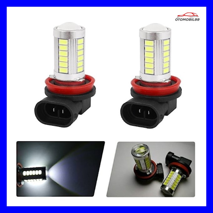 Bolham Lampu Lapu Led Foglamp Fog Lamp Foklem Kabut H11 H16 Cree Running LED Projector Eagle Eyes Ak