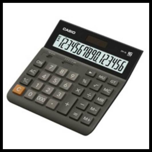 

Casio Dh-16 - Desktop Calculator / Kalkulator