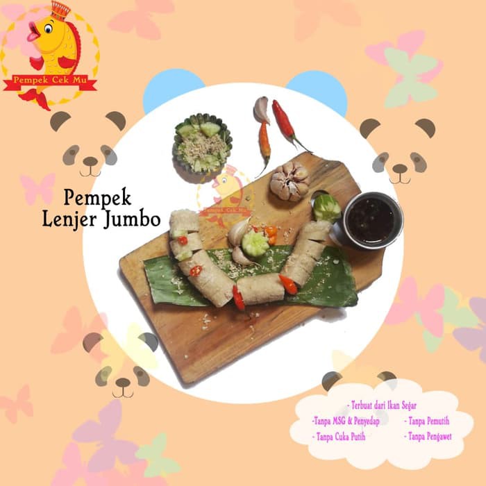 

Pempek Lenjer Jumbo Palembang - Pempek Ikan Asli Best seller